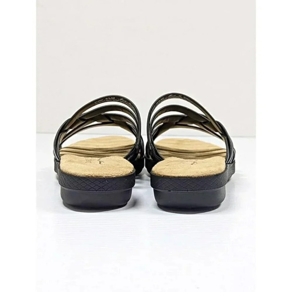 Easy Street Comfort Wave Sheri Women's Slide Sandals Black Size 5.5 M - Picture 6 of 8